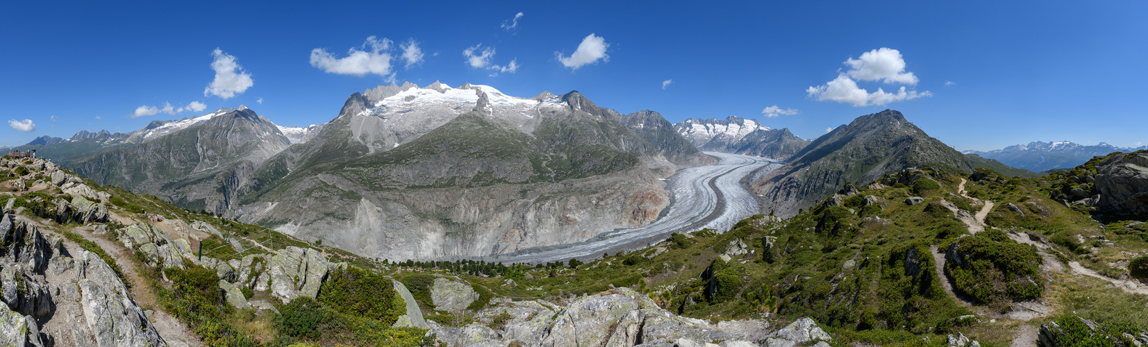 Der Große Aletschgletscher