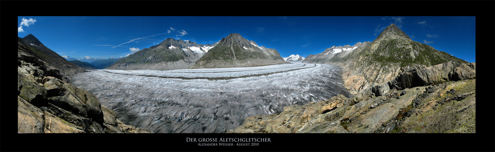 Der grosse Aletschgletscher