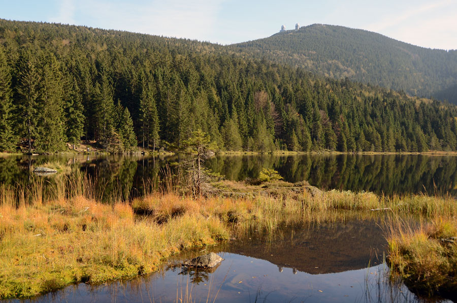 Der große Arber im kleinen See! ;-)