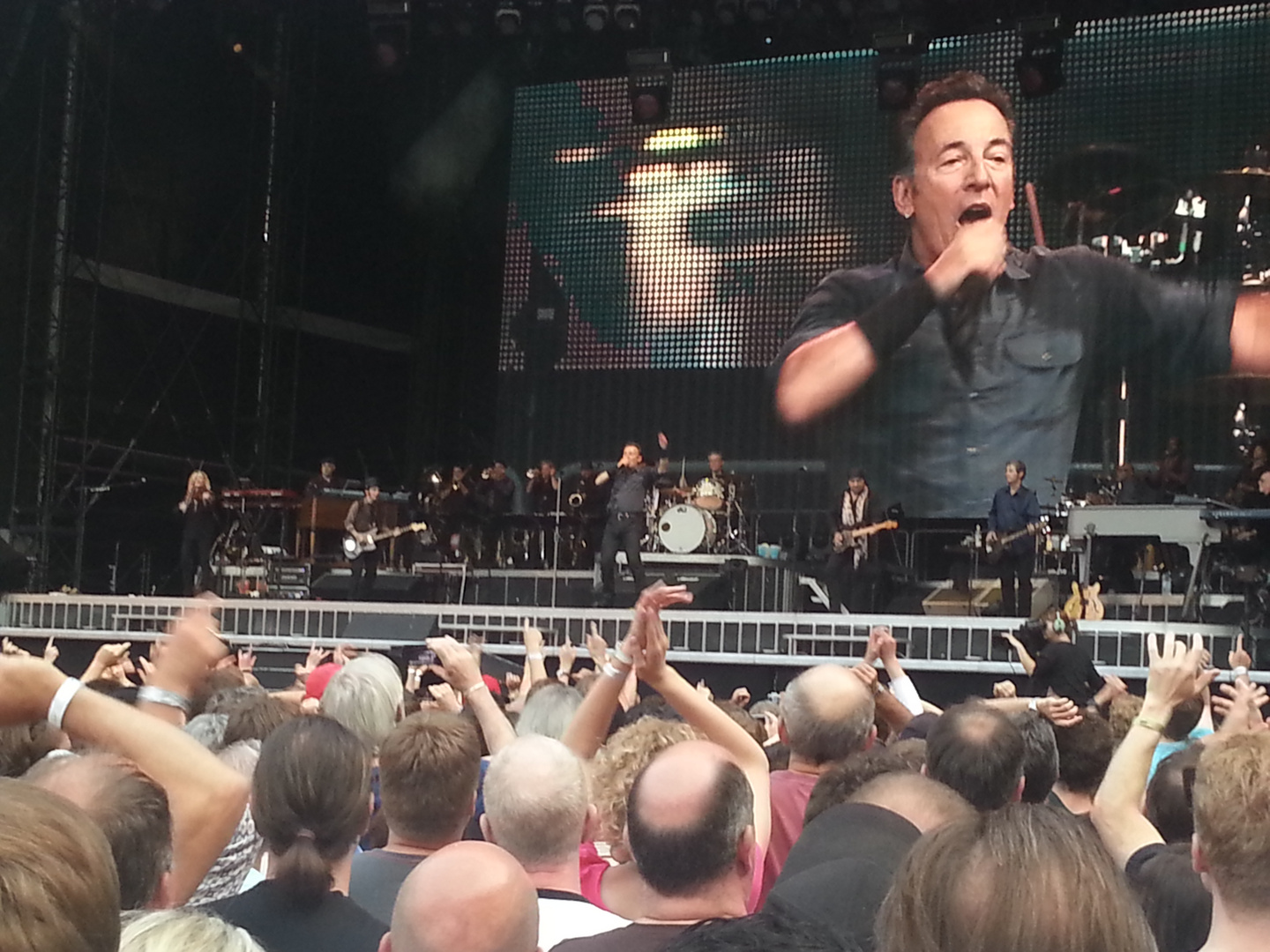 Der große Bruce Springsteen rockt Gladbach