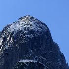 Der große Donnerkogel im letzten Licht des Tages.