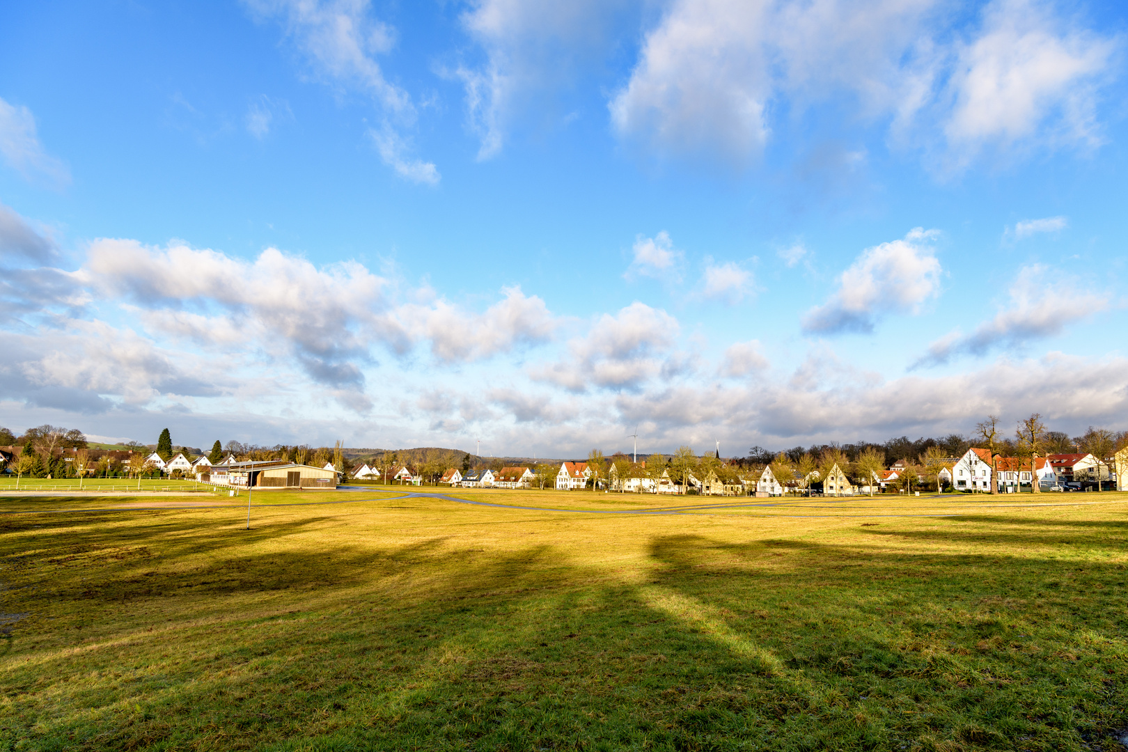 der große Festplatz in Bad Arolsen