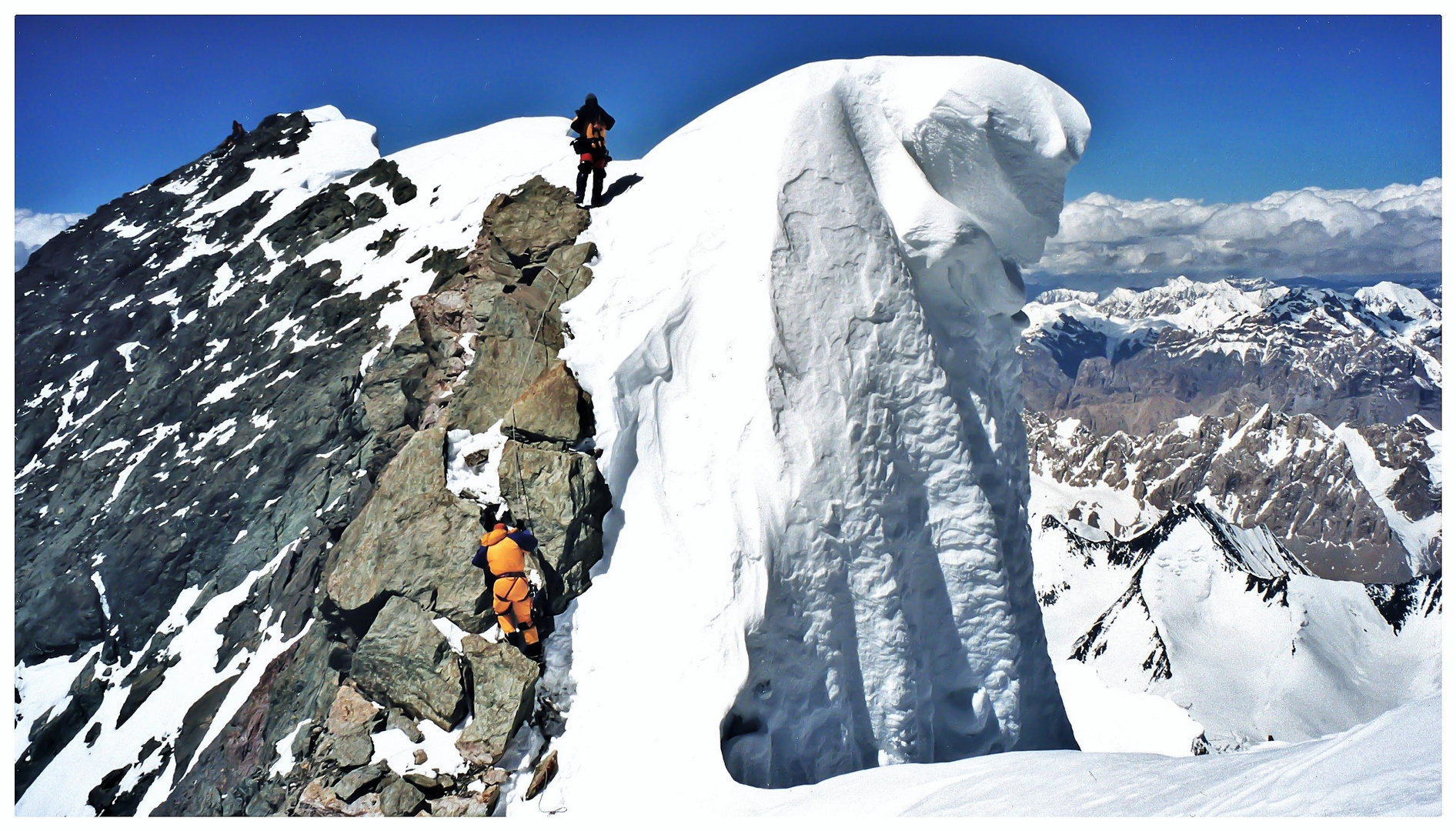 Der große Grat des Baltoro