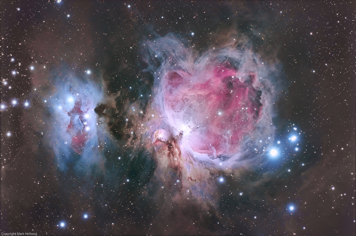 Der große Orion Nebel - M 42