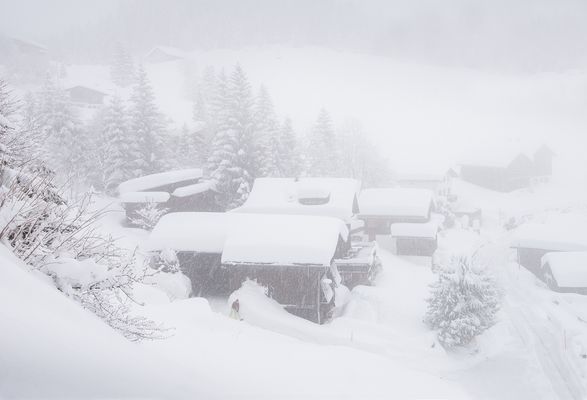 Der grosse Schnee...