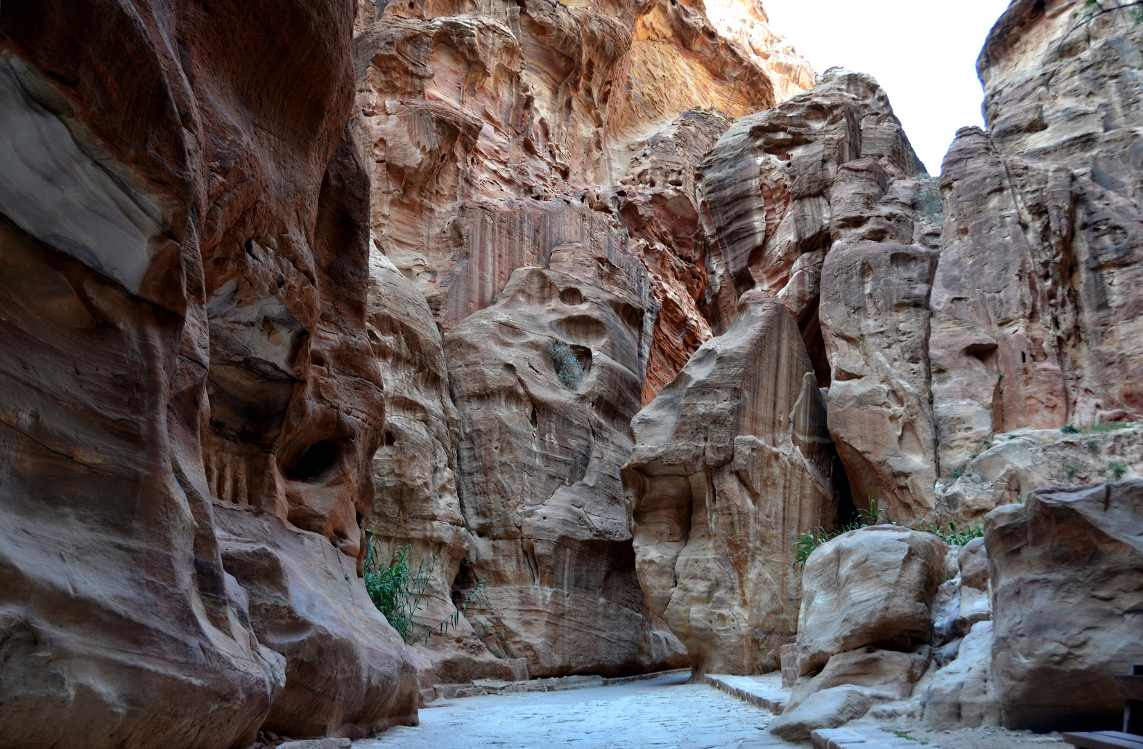 Der große Siq in Petra