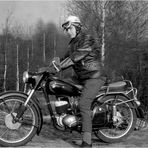 Der große Stolz meines Mannes, die 1962  gekaufte RT 125. 