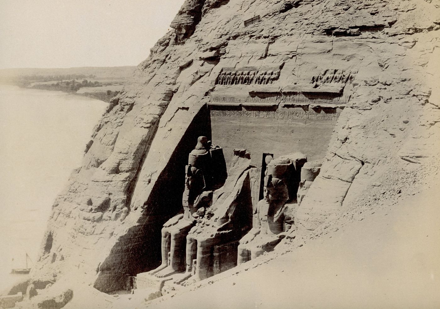 Der große Tempel von Abu Simbel