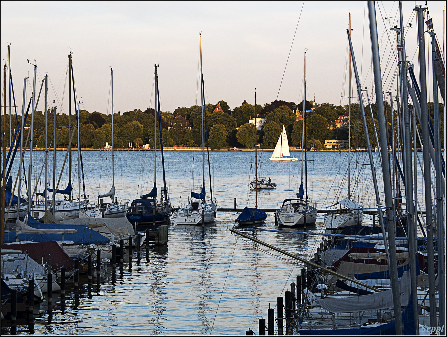 Der Große Wannsee kommt zur Ruhe