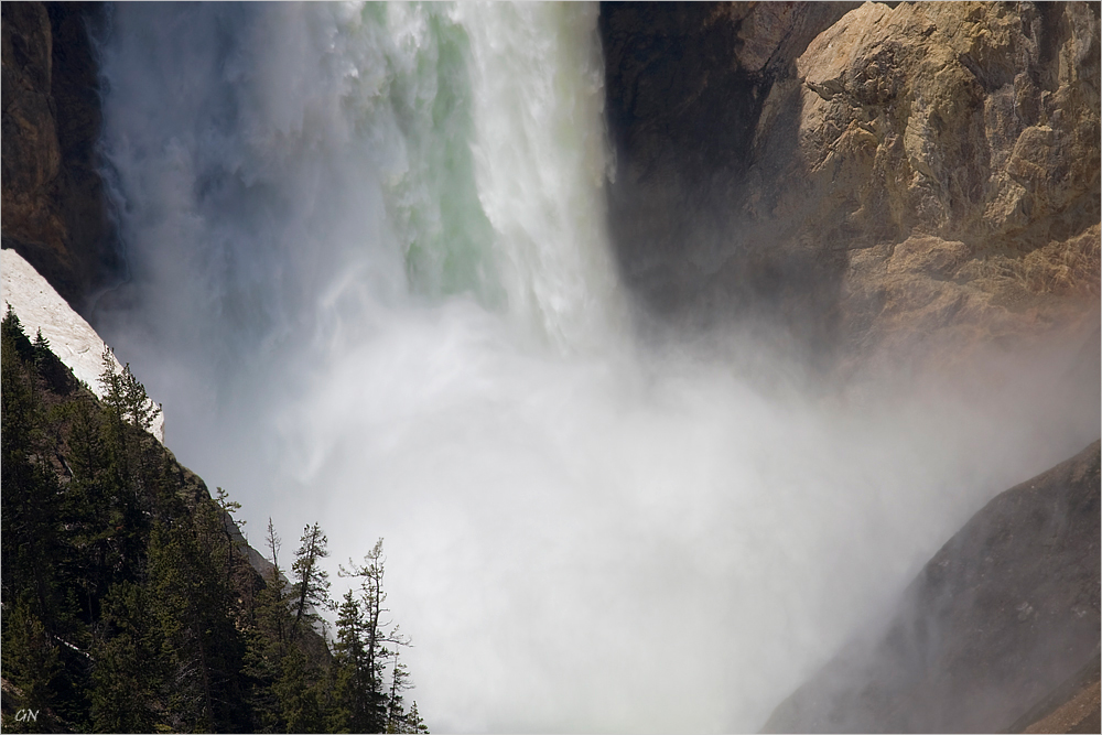 Der große Wasserfall