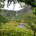 Der große Wasserfall im Glenveagh National Park