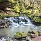 Der "große" Wasserfall im Monbachtal