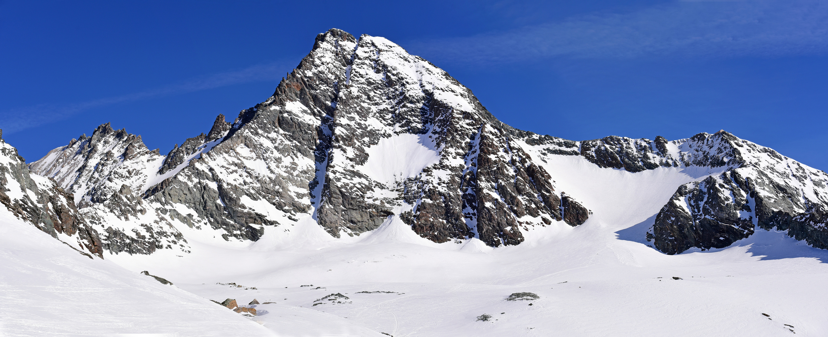 Der Großglockner - auch "der schwarze Berg" genannt........