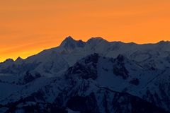 Der Großglockner im Abendlicht