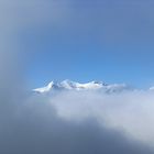 Der Großglockner im Nebelkleid