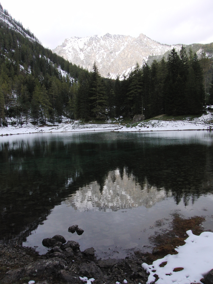 der grüne See in Östereich