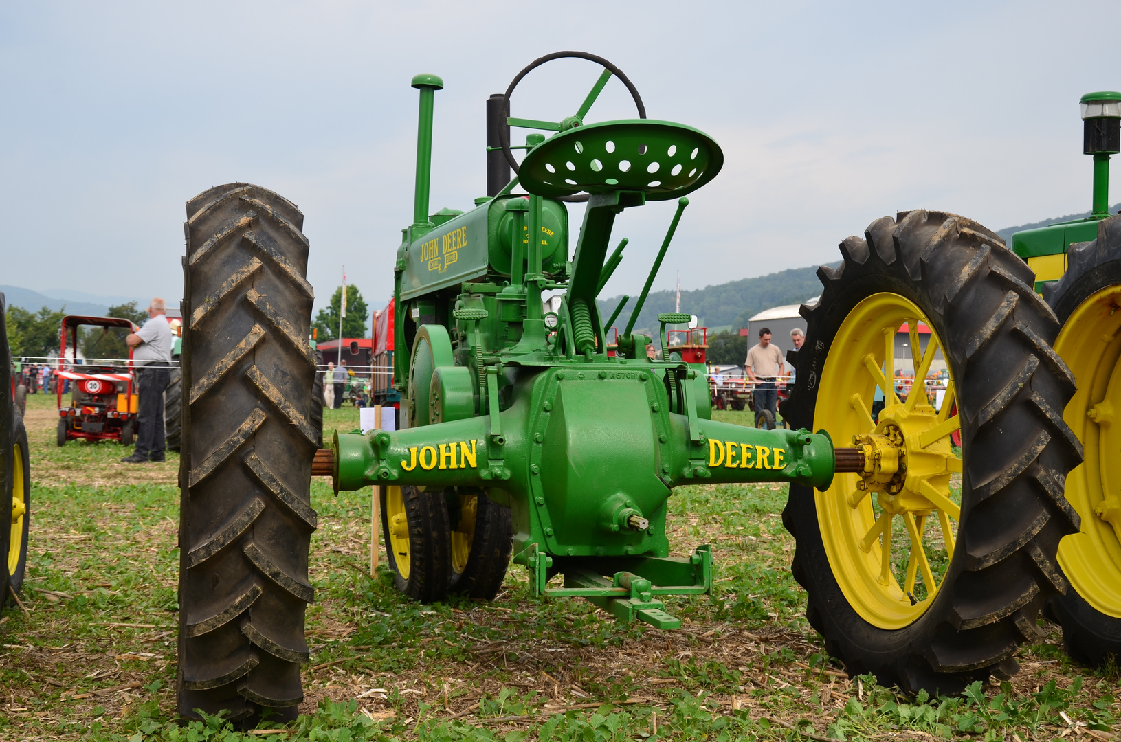 Der grüne Traktor