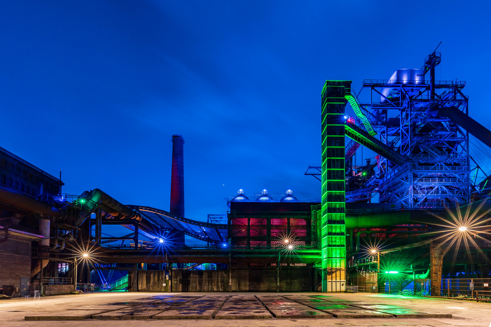 Der grüne Turm.