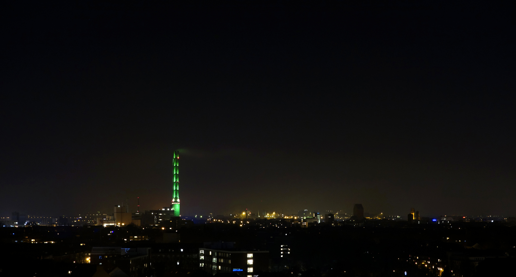 Der grüne Turm von Duisburg