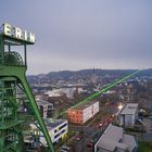 Der Grüne Weihnachts-Laser in Castrop-Rauxel - am Erin-Turm