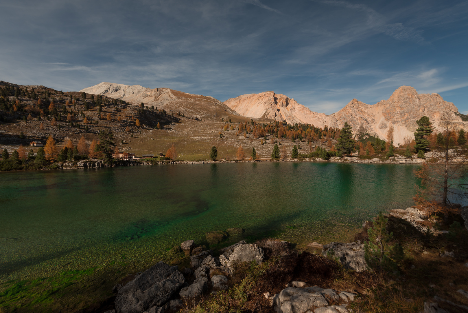 Der Grünsee in Kleinfanes