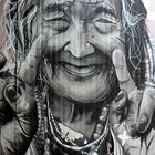 Der Gruß des Graffiti-Indianers