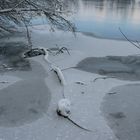 Der Gübsensee in St. Gallen im Winter