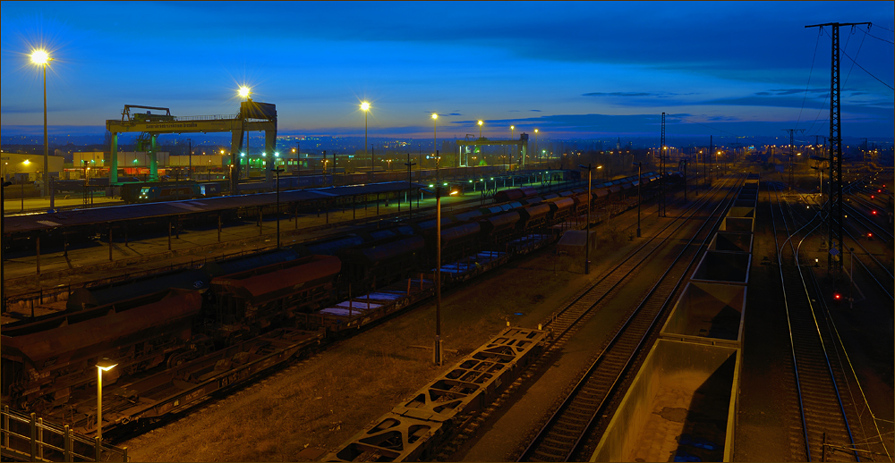 Der Güterbahnhof Dresden Friedrichstadt ....,