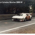 Der gute alte BMW M1 beim Sauerland Bergpreis 1982