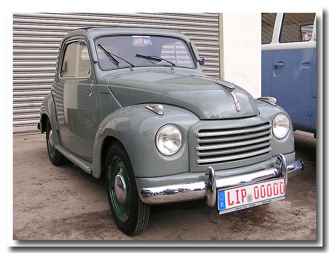 Der gute alte Fiat "Topolino"