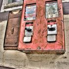 Der gute alte Kaugummiautomat in HDR