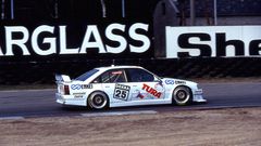 Der gute Volker Strycek im Opel-Omega. DTM Zolder /B