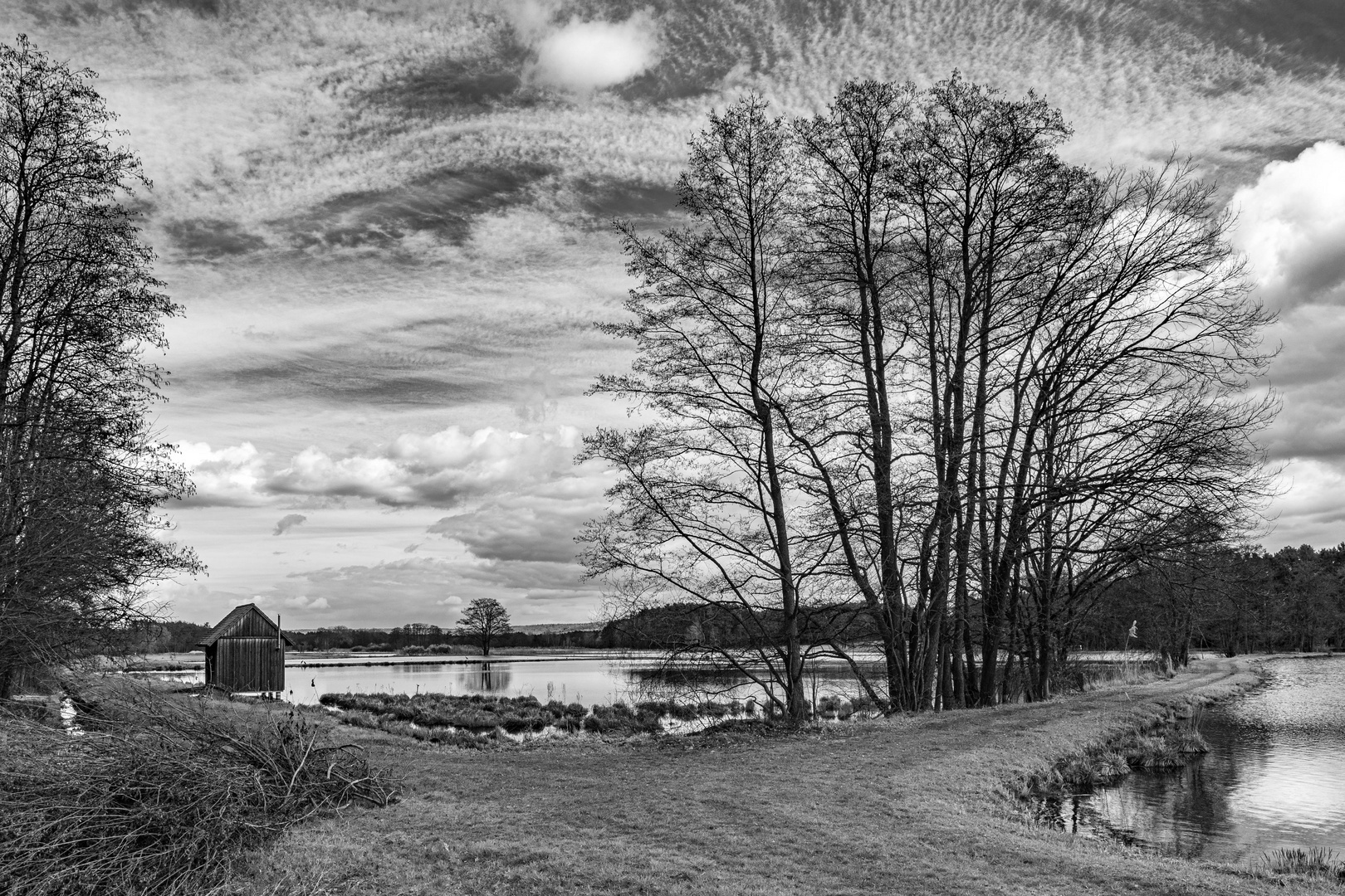 Der Haarweiher bei Adelsdorf