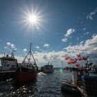 Der Hafen Burgstaaken auf Fehmarn