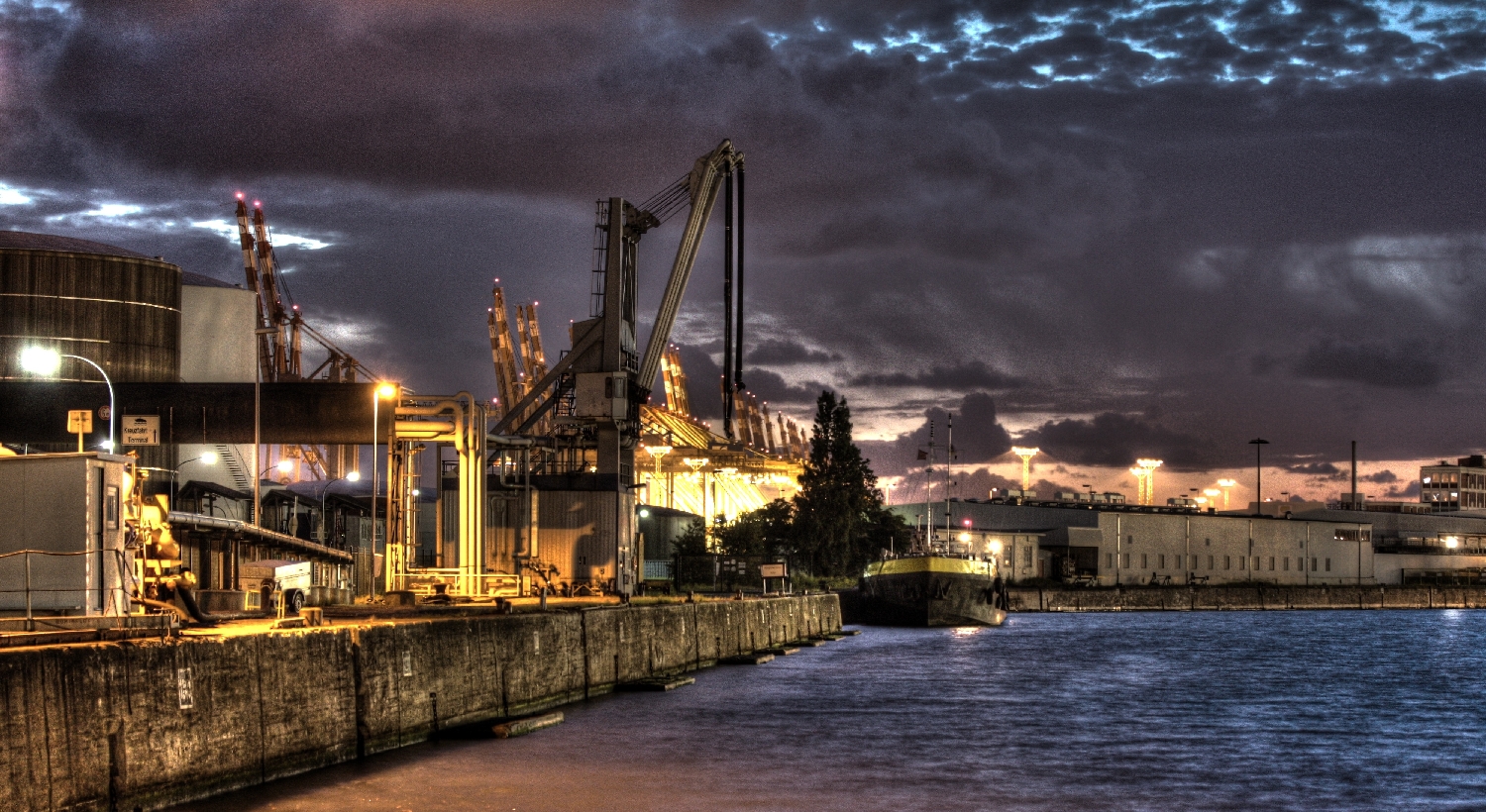 Der Hafen der niemals schläft