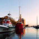 ...der Hafen in Emden