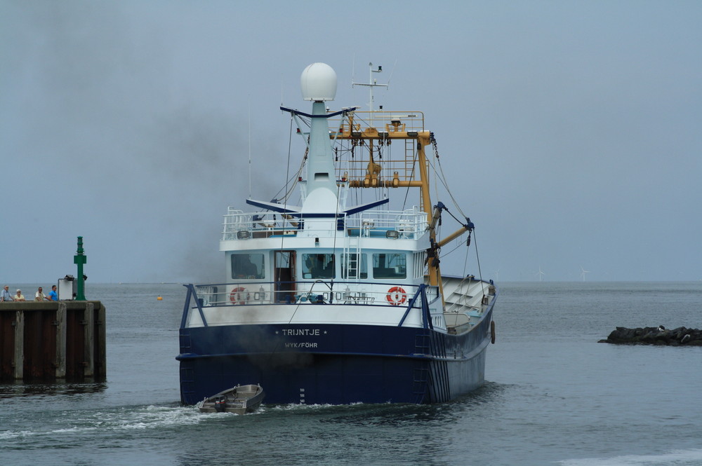 Der Hafen in Hörnum auf Sylt