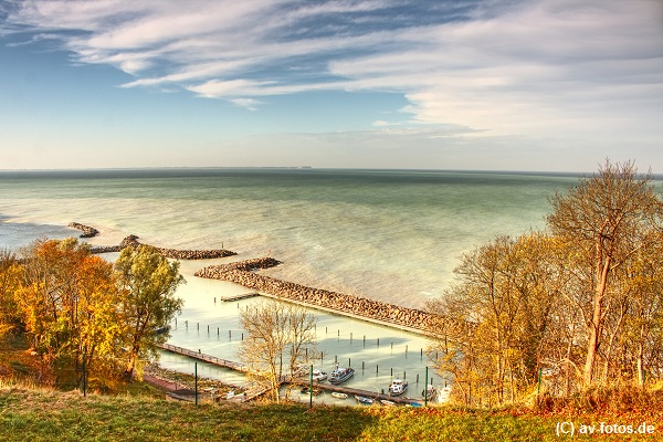 Der Hafen in Lohme