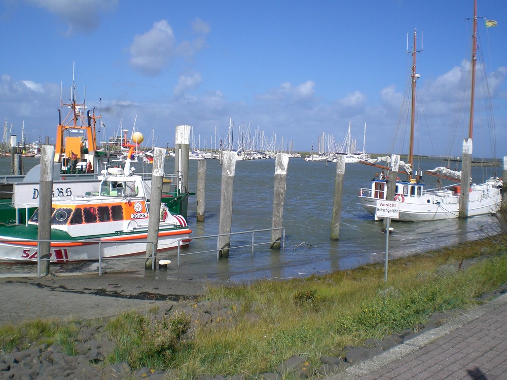 Der Hafen in Norddeich