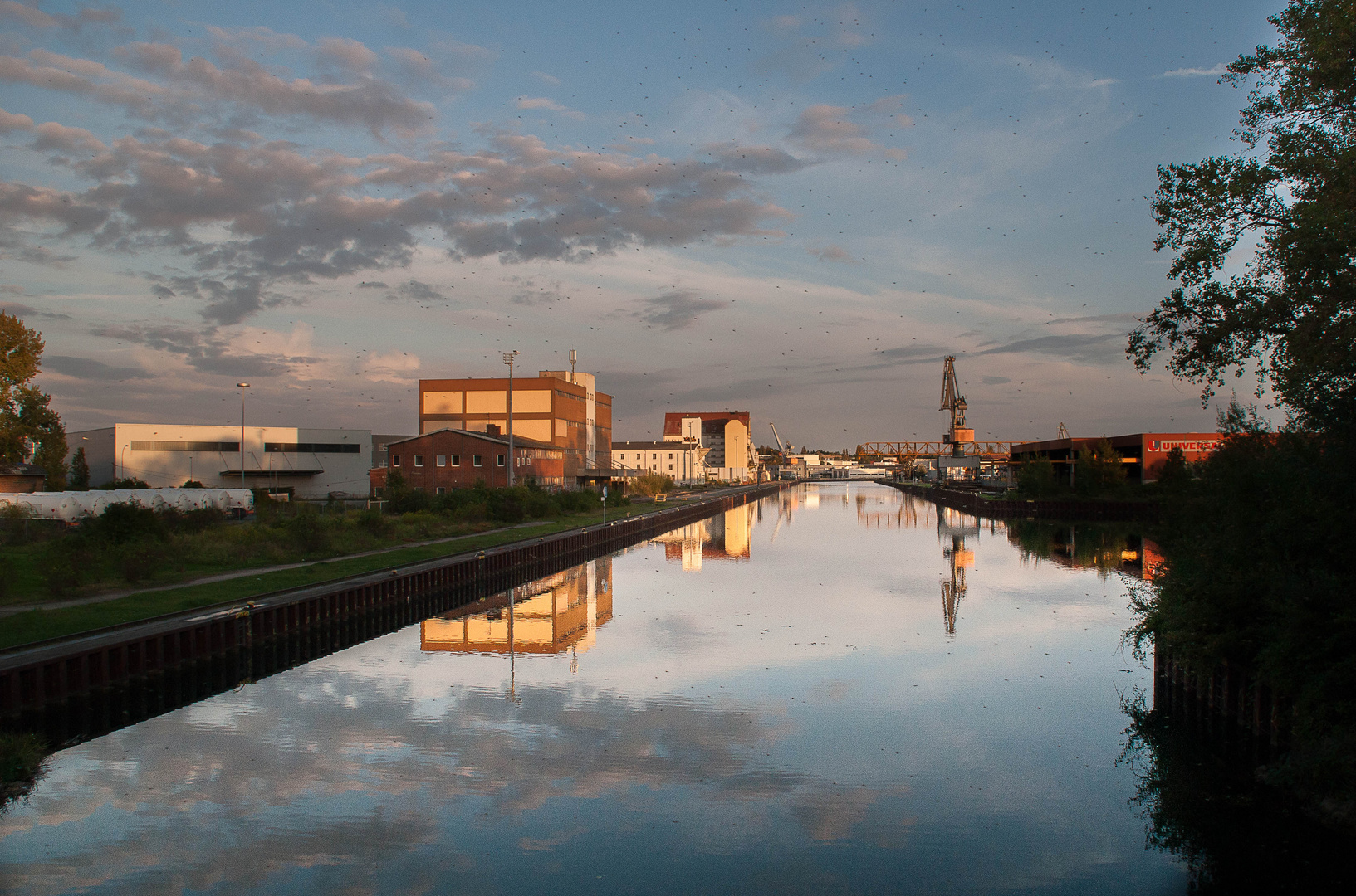 Der Hafen in Ruhe