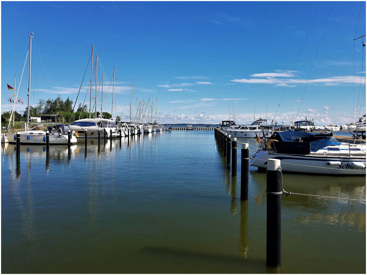 Der Hafen in Zinnowitz