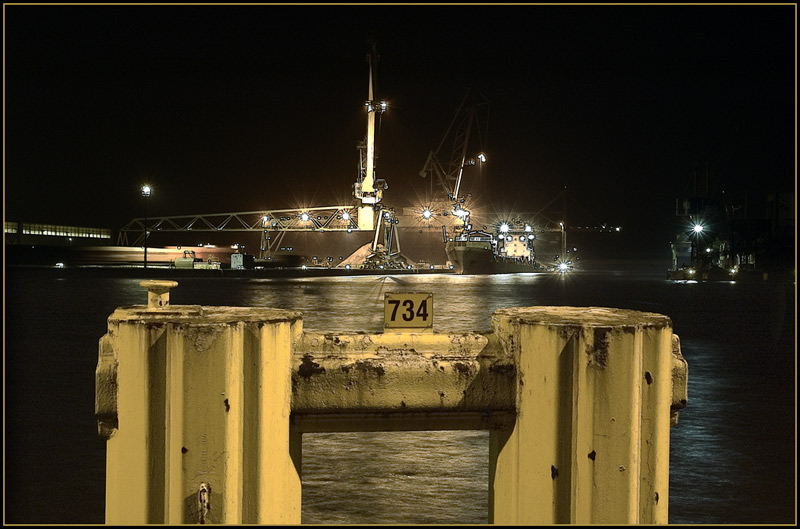 Der Hafen schläft nie