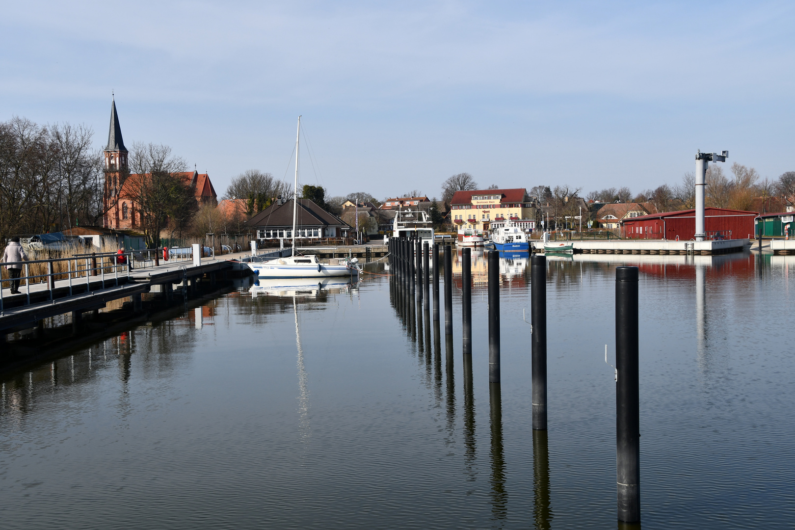 Der Hafen vom Ostseebad Wustrow