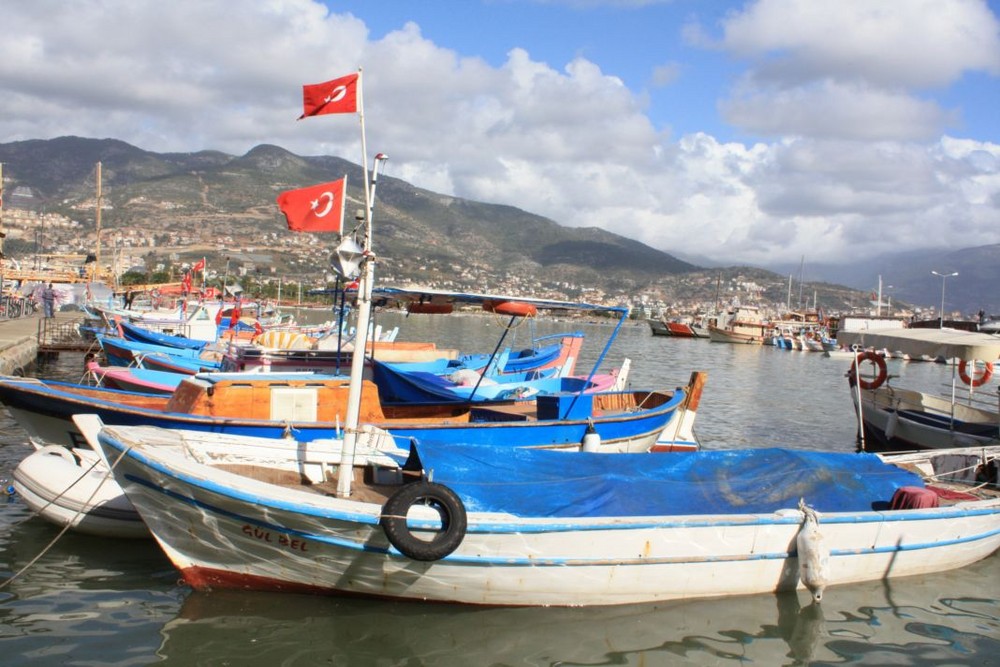 Der Hafen von Alanya