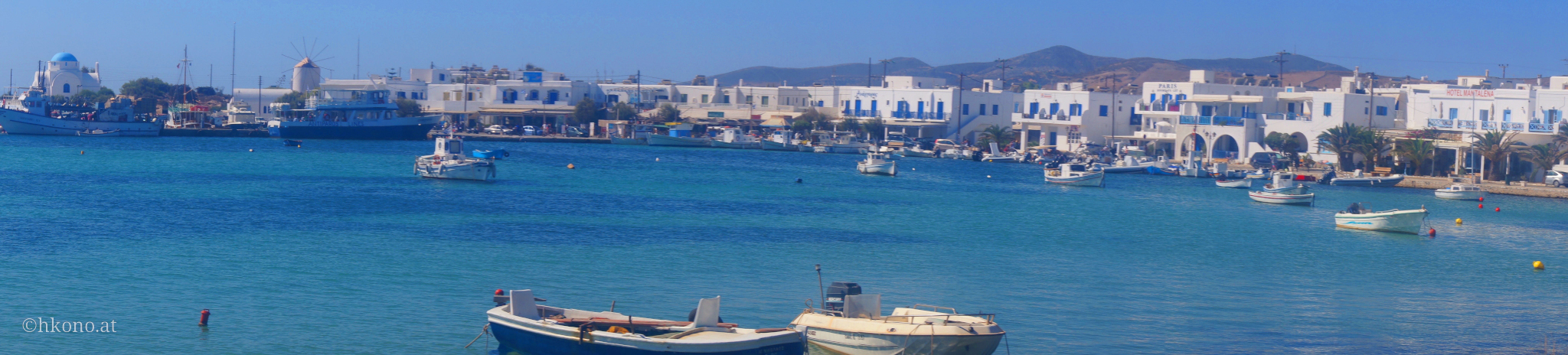 Der "Hafen" von Antiparos