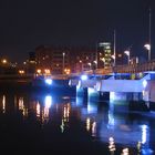 Der Hafen von Belfast (in Blau)