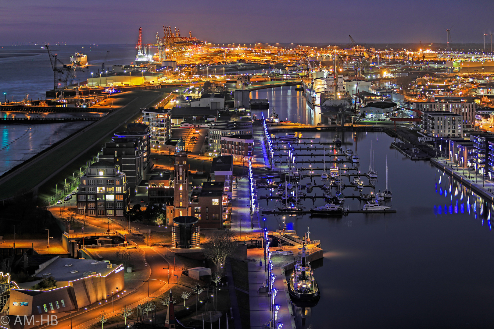 Der Hafen  von  Bremerhaven Foto Bild h fen und wasser 