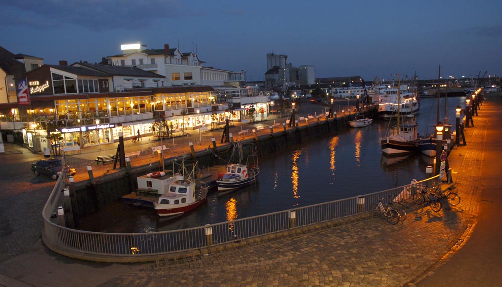 Der Hafen von Büsum