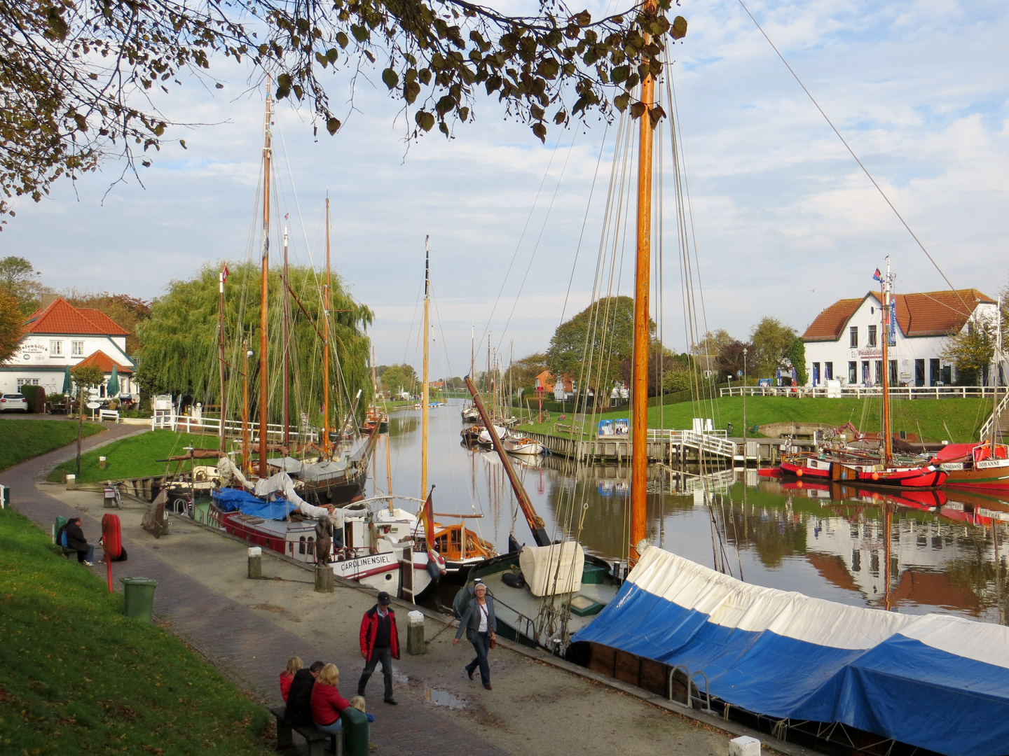 Der Hafen von Carolinensiel....immer wieder schön