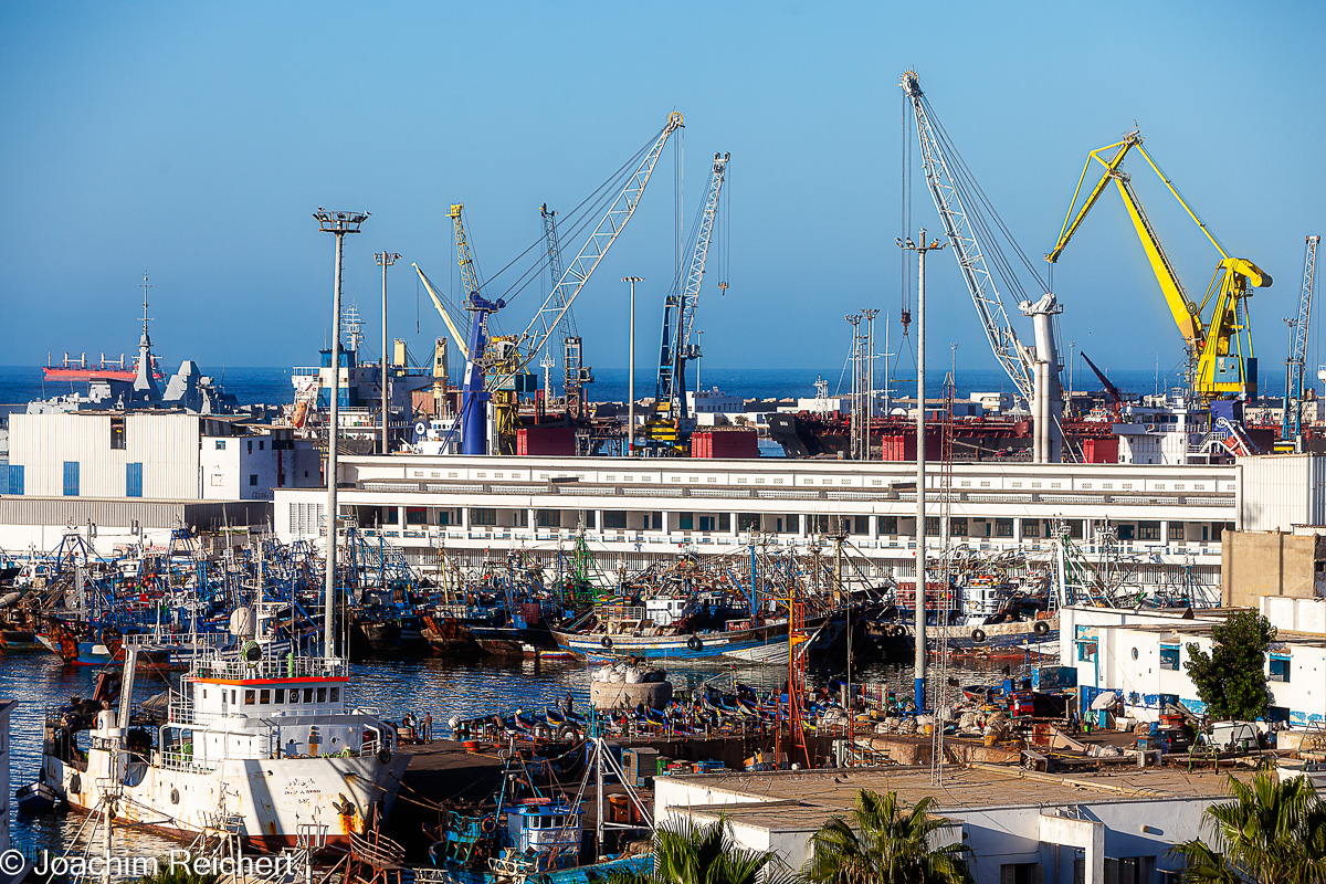 Der Hafen von Casablanca